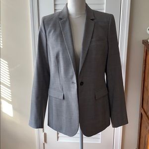 Grey Banana Republic work blazer